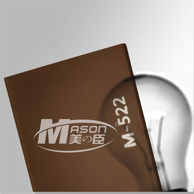 ورق های پلکسی گلاس اکریلیک رنگی شفاف 5 میلی متری 6 میلی متری 1220x2440 میلی متر