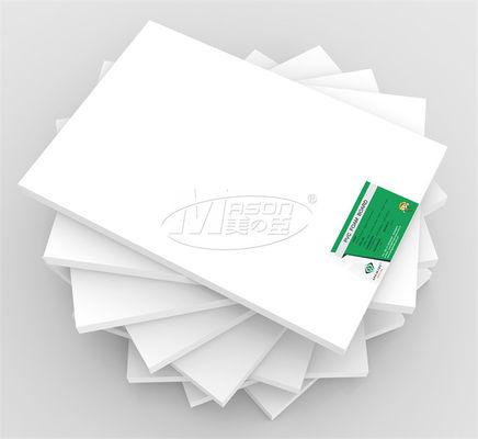 تراکم مختلف برش ورق PVC سفید ورق 20mm 1220x2440