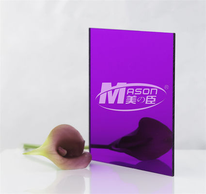 ورق آینه اکریلیک 2 طرفه ورق آینه Mylar پلاستیکی برای صنایع دستی