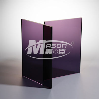 ورق اکریلیک رنگ شفاف Pmma Plexi Glass دودی خاکستری 4x8