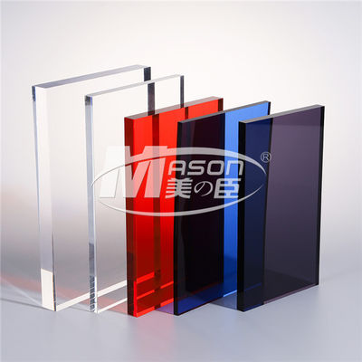 ورق اکریلیک رنگ شفاف Pmma Plexi Glass دودی خاکستری 4x8