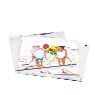 Clear Perspex 4x6 '' Acrylic Magnetic Frame frame Dept صفحه اصلی