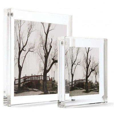 پوستر آکریلیک مغناطیسی شفاف قاب عکس Perspex قاب عکس بلوک اکریلیک