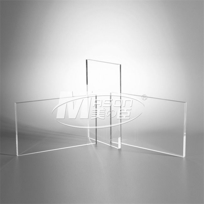 ورق اکریلیک شفاف مقاوم در برابر شعله لیزری 5mm 4x8 Ft