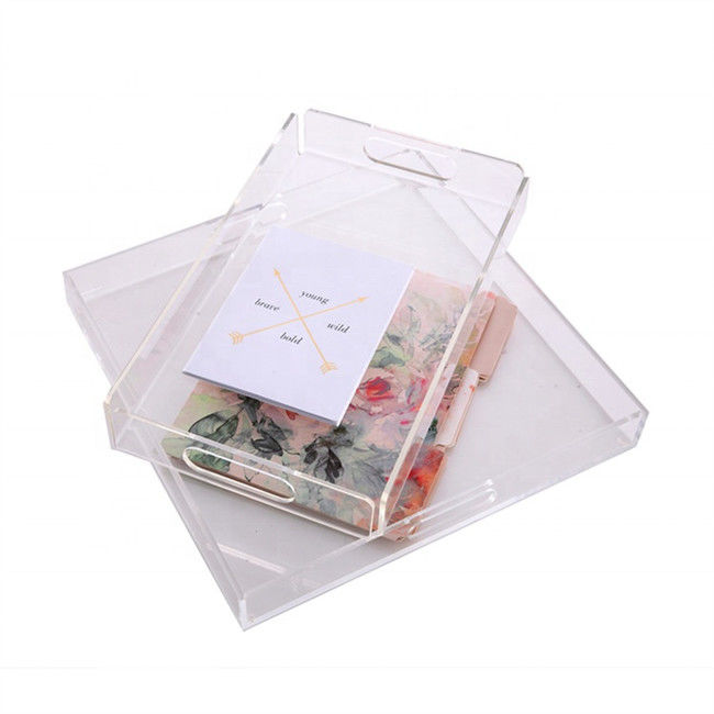 سینی سرو اکریلیک سفارشی Lucite سینی ورق اکریلیک برش به اندازه