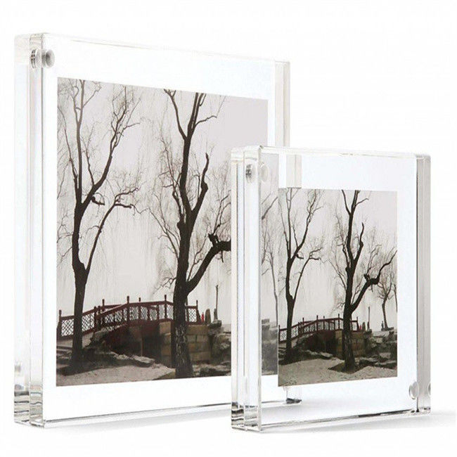 Clear Perspex 4x6 '' Acrylic Magnetic Frame frame Dept صفحه اصلی