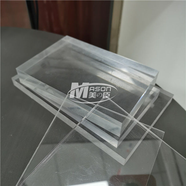 ورق اکریلیک نسوز 100٪ Virgin PMMA 4mm Clear Cast 4ft X 8ft